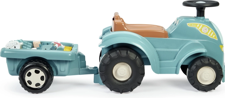 Afkoppelbare aanhanger voor speelgoed en blokken