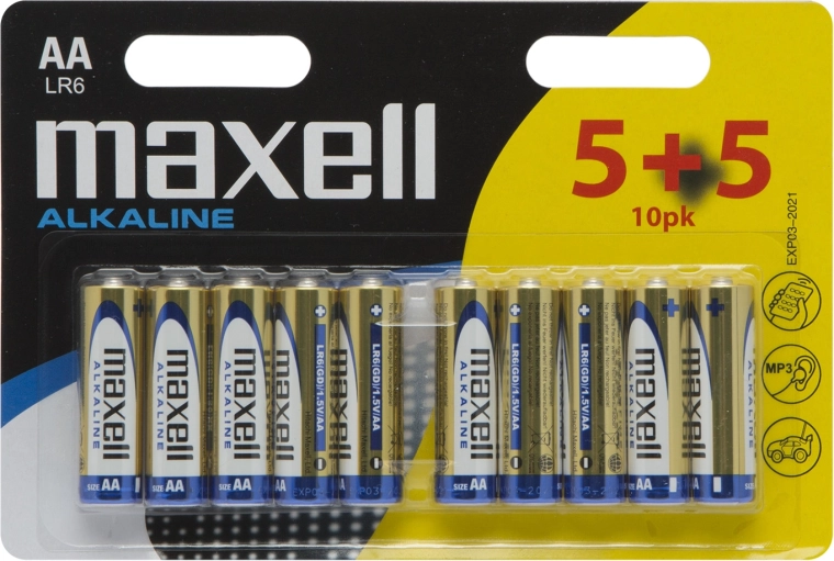 Alkaline penlitebatterij AA LR6 1,5 V - 1 stuk
