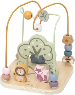 Houten spiraalspeelgoed 2 in 1