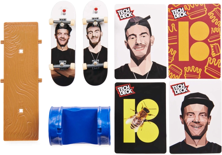 Twee kant-en-klare fingerboards voor direct rijden