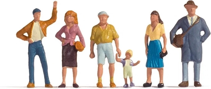 Noch set figuren Wandelaars (H0)