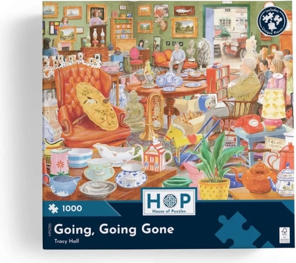 1000 nauwkeurig uitgesneden stukjes