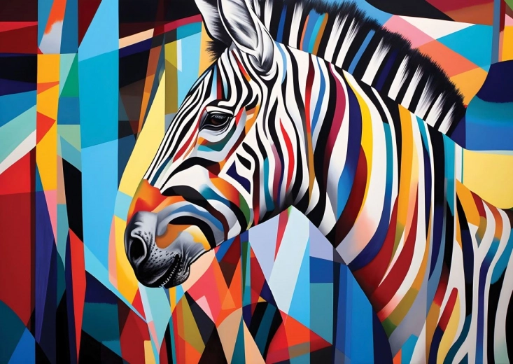 Puzzel zebra 1000 stukjes