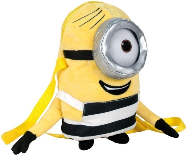Minions pluche 3D rugzak „gevangene“