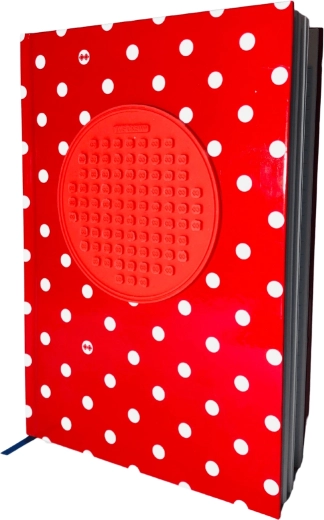 Pixie Crew dagboek A5 rode stip