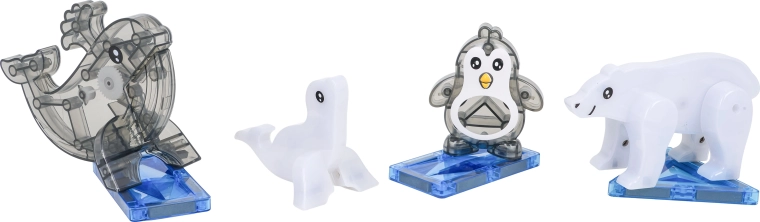 Beweegbare Arctische figuurtjes voor levendige verhalen