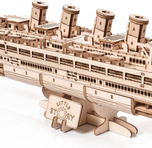 Gedetailleerd model van een rondvaartboot