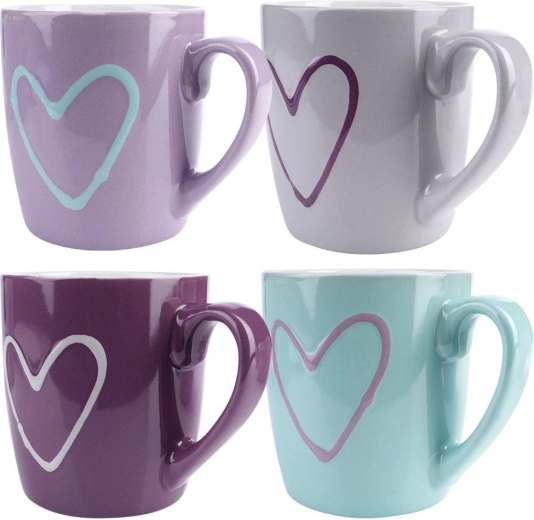 Subtiel hartdecor voor elk serveermoment