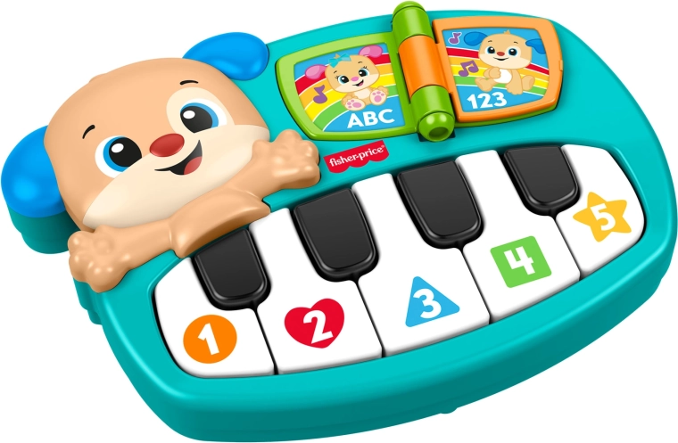 Fisher-Price educatief pianootje van Puppy Slimmerik „Ucz się i śmiej!”
