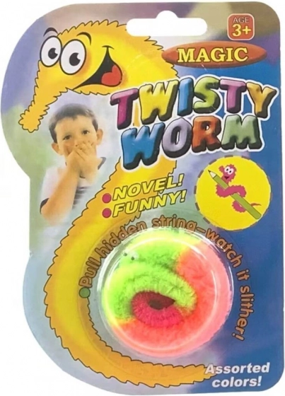 Magische kronkelende worm
