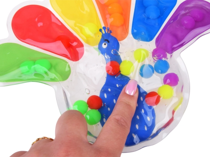 Gekleurde balletjes voor aandachtstraining