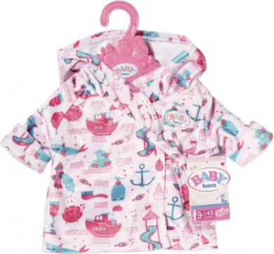 Badjas voor BABY born poppen 43 cm