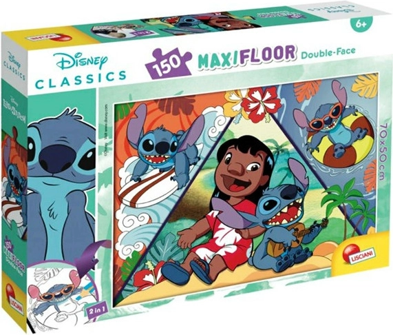 Maxi-vloerpuzzel 150 LILO & STITCH