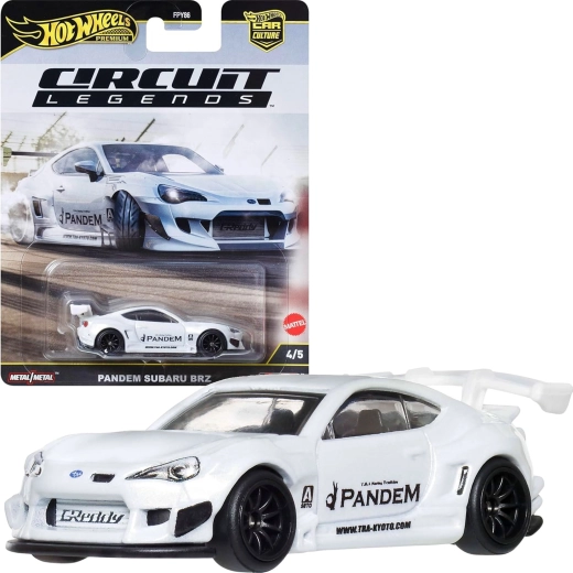 Hot Wheels Premium Circuit Legends Pandem Subaru BRZ 7 cm