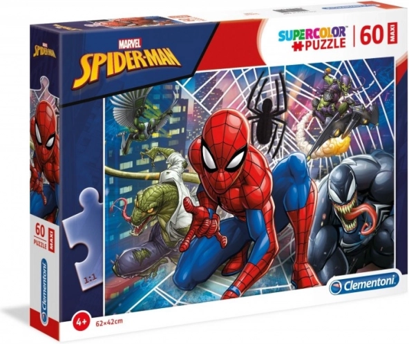 Puzzel 60 stukjes Maxi Super Color – SPIDER-MAN