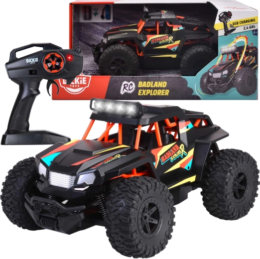 Outlet op afstand bestuurbare terreinwagen Dickie Toys AC Badland Explorer RC - defect