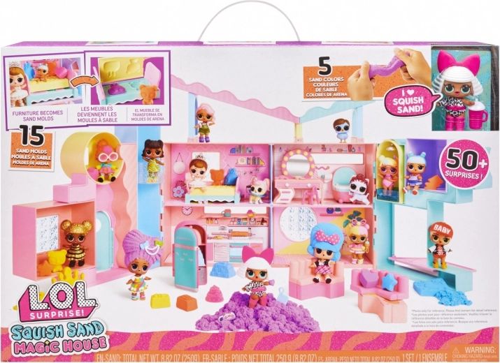 L.O.L. Verrassing! Magisch huisje met squish-zand