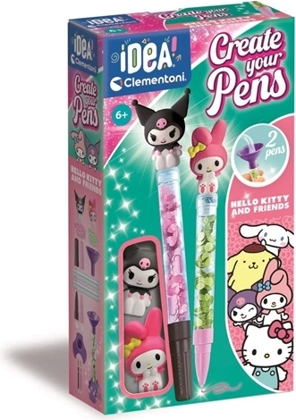 Clementoni Idea mini pennenfabriek Hello Kitty en vrienden