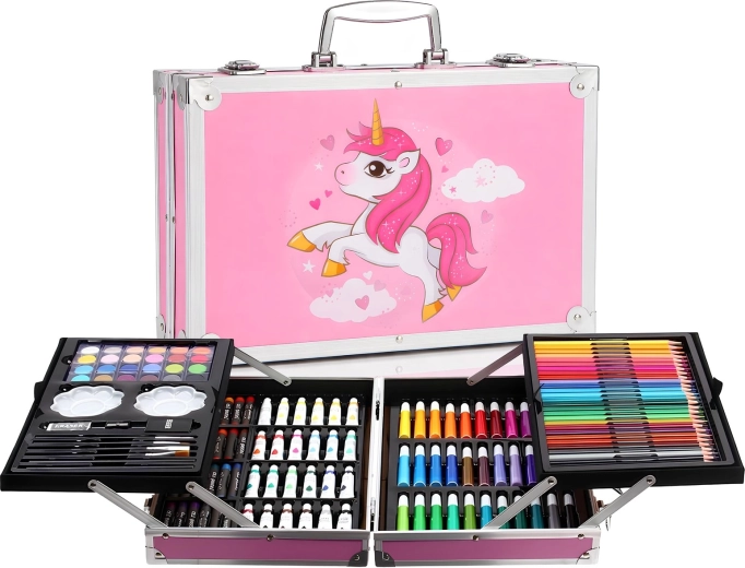 Kinderset RENEW FORCE Pony met eenhoornmotief, 145-delig