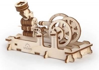 Houten 3D-puzzel UGEARS Luchtmotor – mechanisch model