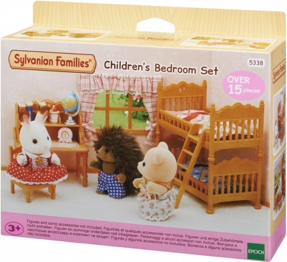 Landelijke kinderkamer met stapelbed SYLVANIAN FAMILIES
