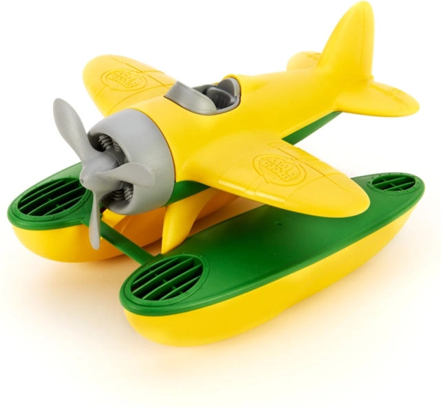 Gele watervliegtuig Green Toys