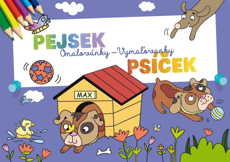 Jiri Models kinder kleurboek A5 hondje - 1 stuk