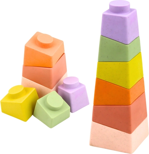 Stabiel stapelen en sorteren op grootte