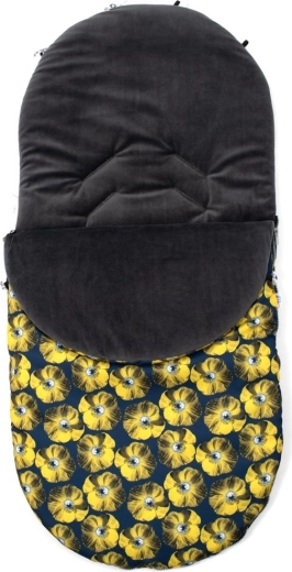 New Baby wintervoetenzak voor kinderen geel