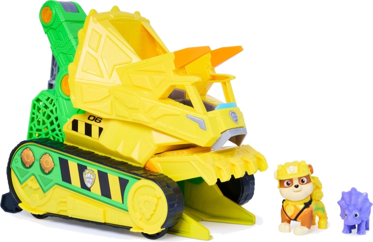 Rubble + dinosaurus in de verpakking