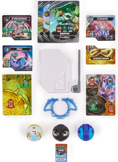 Complete starterset voor Bakugan-gevechten