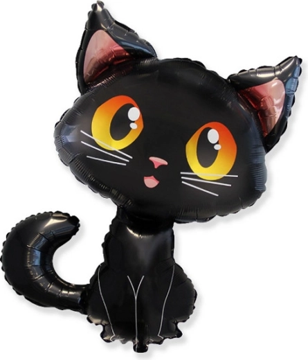 Folieballon zwarte kat