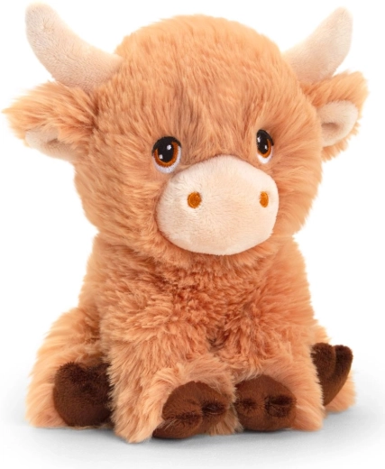 Keel Toys Keeleco hooglandkoe eco knuffel 18 cm