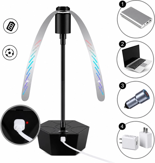 Voeding via USB voor gebruik overal