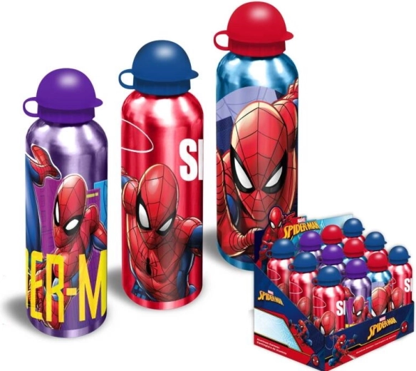 Aluminium drinkfles Spider-Man 500 ml - 1 stuk