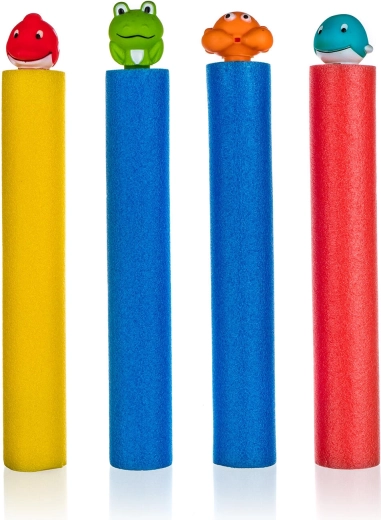 Schuimen waterpistool met diertjes 35 × 5 cm