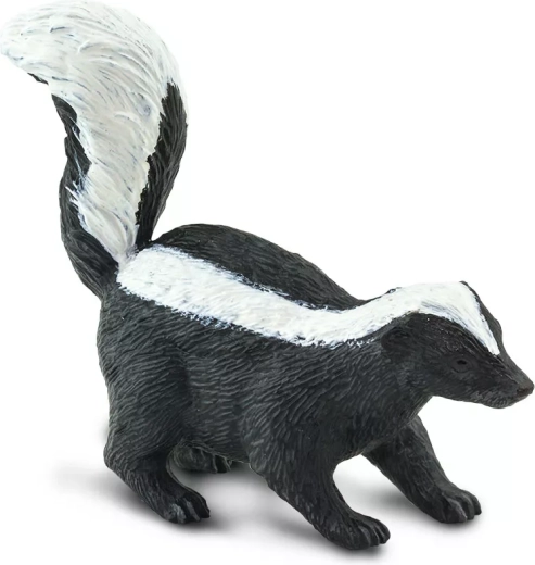Gestreepte stinkdier-figuur Safari Ltd. - 1 stuk
