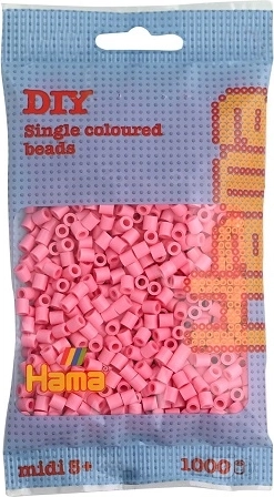 Hama MIDI strijkkralen roze 1000 stuks