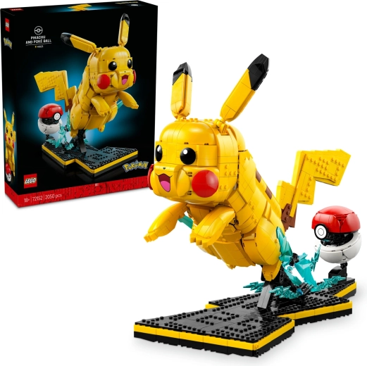 LEGO Pokémon Pikachu en Pokébal