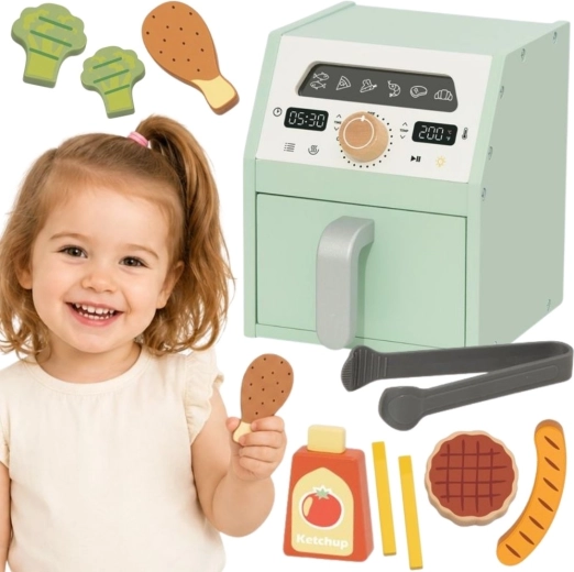 Houten heteluchtfriteuse Tooky Toy