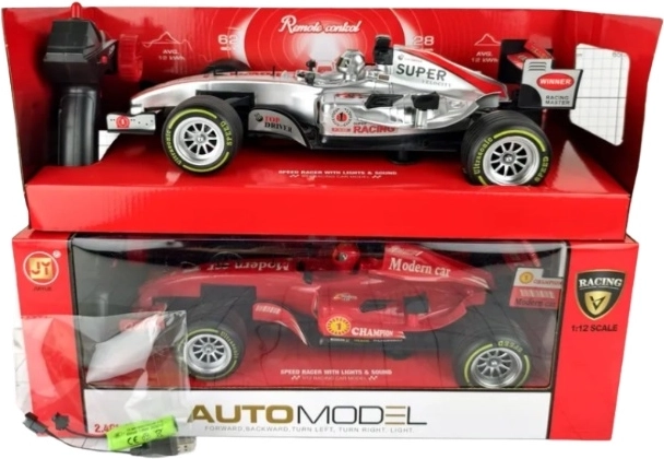 Radiografisch bestuurde Formule 1-auto