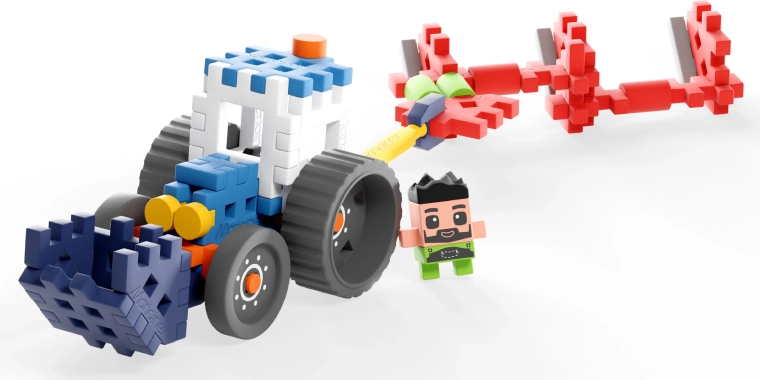 Bewegende wielen en aan te koppelen accessoire