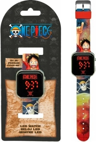 Digitale LED-horloge One Piece voor kinderen