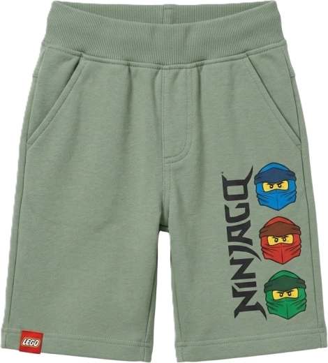 Groene LEGO-bermuda's – Maat: 104