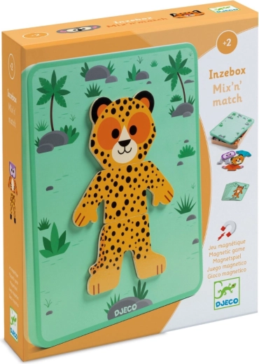 Djeco magnetisch spel Inzebox Mix and Match