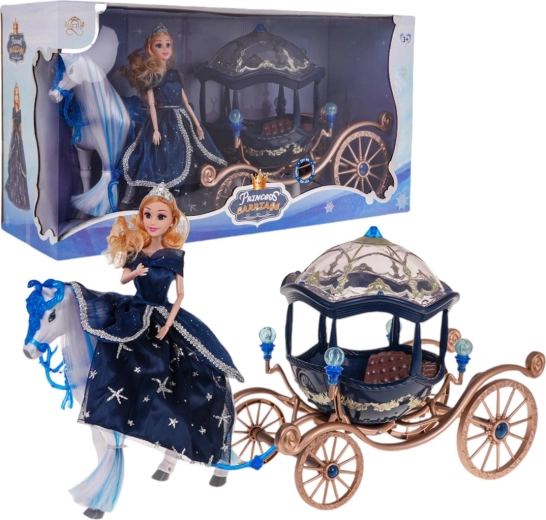 Magische koets met pop Blue