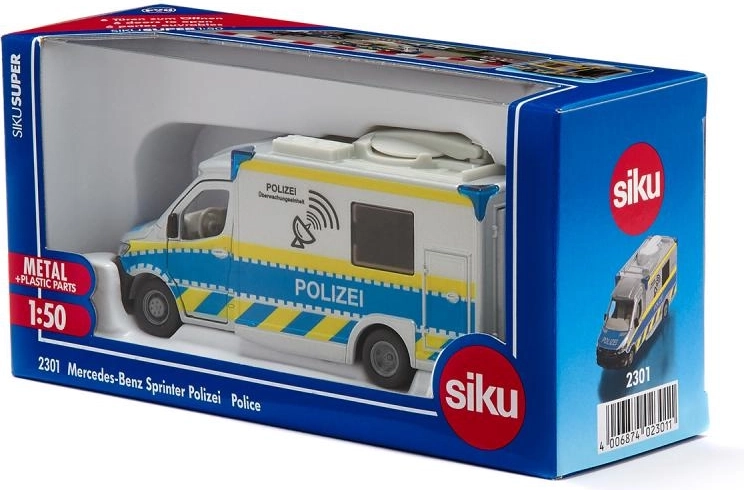 Politiemodel Mercedes-Benz Sprinter Siku