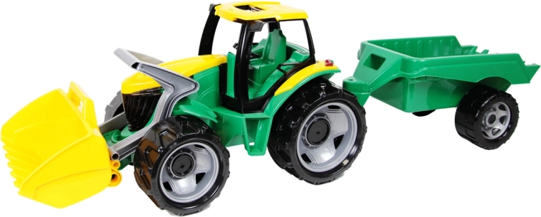 Tractor met aanhanger 107 cm LENA