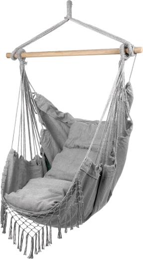 Maltec hangend Braziliaans stoel l.gray