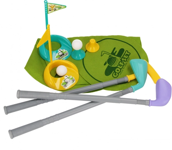Complete uitrusting voor kinderminGolf